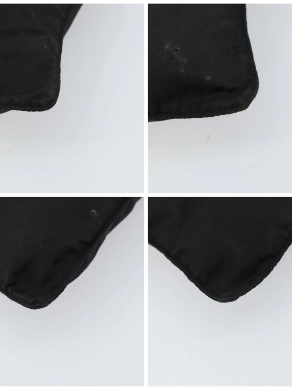 PRADA Shoulder Bag Nylon Black Silver Auth 156927 - Picture 16 of 16